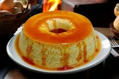 Pudín de pan preparado por Andrés